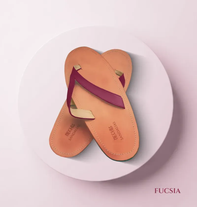 Our Classic Sandal in Fucsia