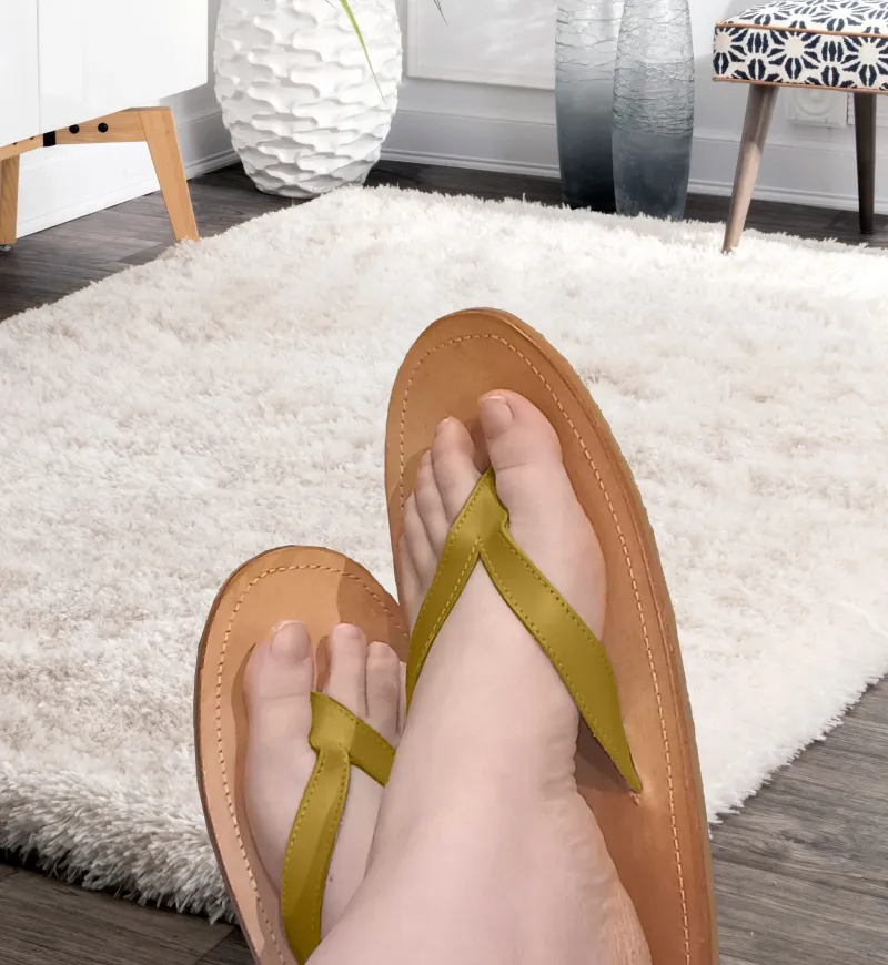 Our Classic Sandal in Banana - Image 2